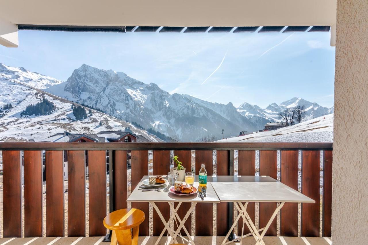 L'Oree Des Aravis - Au Pied Des Pistes Manigod Extérieur photo